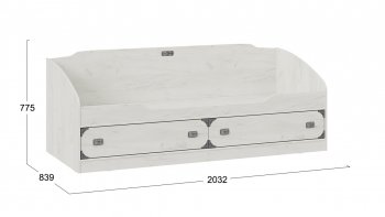 Кровать с ящиками «Калипсо» - ТД-389.12.01 в Удачном - mebel154.com