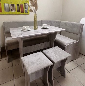 Кухонный уголок Миссия V ткань в Удачном - mebel154.com