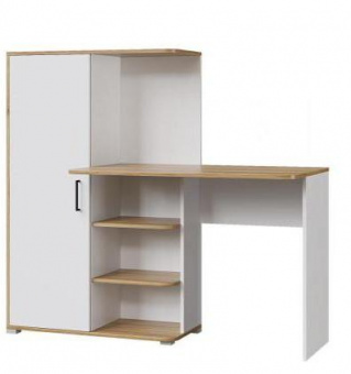 Стол со шкафом STIF белый(правый/левый) в Удачном - mebel154.com
