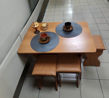 Обеденная зона Миссия (бук) в Удачном - mebel154.com