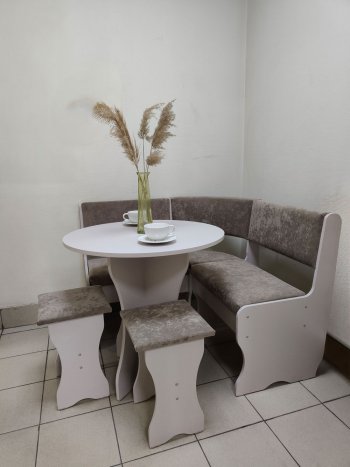 Кухонный уголок Лотос ткань в Удачном - mebel154.com