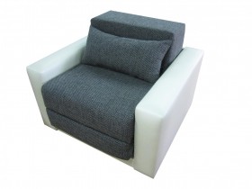 Кресло-кровать (Рогожка №3) в Удачном - mebel154.com