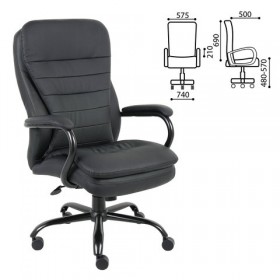 Кресло офисное BRABIX Heavy Duty HD-001 в Удачном - mebel154.com