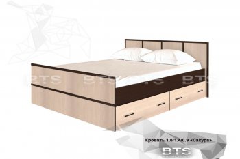 Кровать Сакура 1600(бтс) в Удачном - mebel154.com