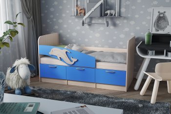 Кровать Дельфин 1.6 в Удачном - mebel154.com