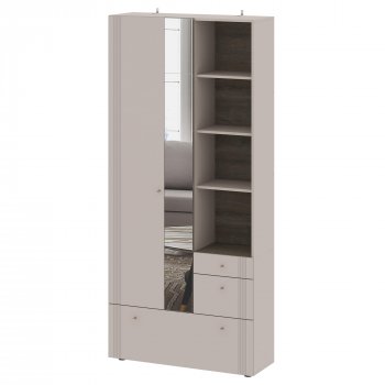 Вешалка с зеркалом Одетта (ВШ1) в Удачном - mebel154.com