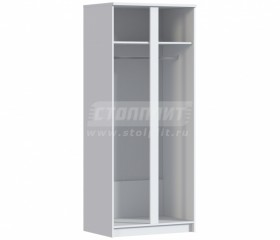 Шкаф 2-х дверный Кито СБ-2309 Белый в Удачном - mebel154.com