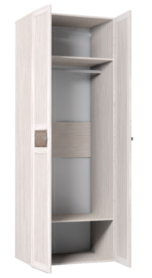 Шкаф для одежды 2-х дверный 54 Карина в Удачном - mebel154.com