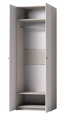 Шкаф для одежды 2-х дверный 54 Марсель в Удачном - mebel154.com