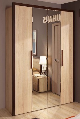 Шкаф для одежды 2-х дверный 9 Bauhaus в Удачном - mebel154.com