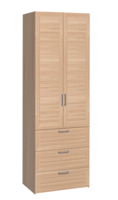 Шкаф для одежды 2-х дверный с ящ 12 Регата в Удачном - mebel154.com