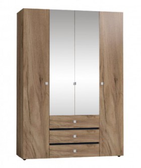 Шкаф для одежды 4-х дверный 555 Neo в Удачном - mebel154.com