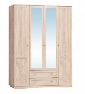 Шкаф для одежды 4-х дверный 9 Adele в Удачном - mebel154.com