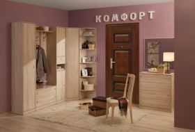 Шкаф для одежды угловой 1 Комфорт в Удачном - mebel154.com