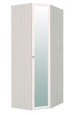 Шкаф для одежды угловой с зеркалом 56-2 Марсель в Удачном - mebel154.com