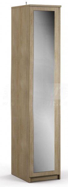 Шкаф однодверный с зеркалом Веста СБ-2260  в Удачном - mebel154.com